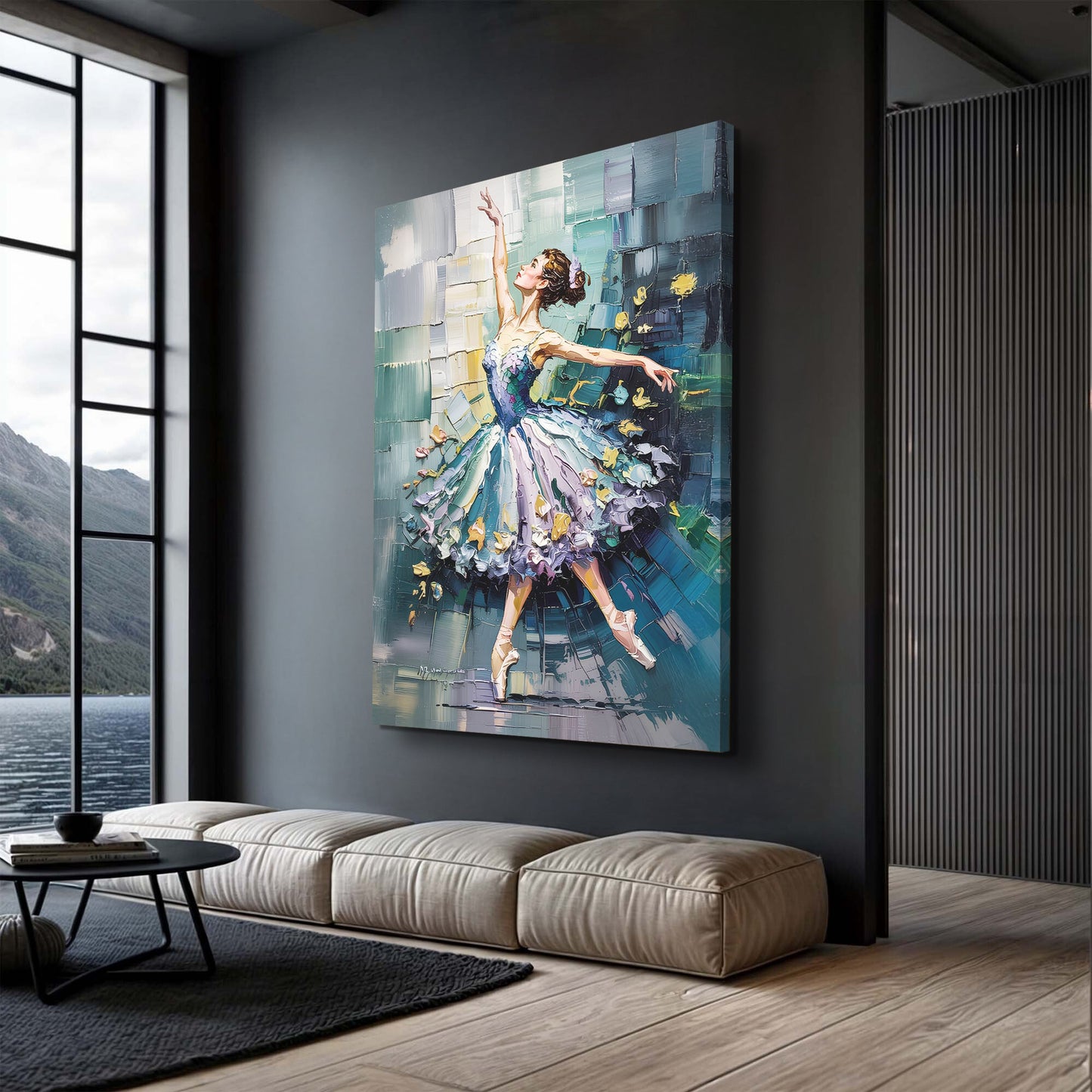 The Ballerina Motif Wall Art