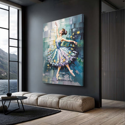 The Ballerina Motif Wall Art