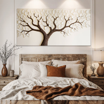 Whispers Beneath the Ivory Canopy Wall Art
