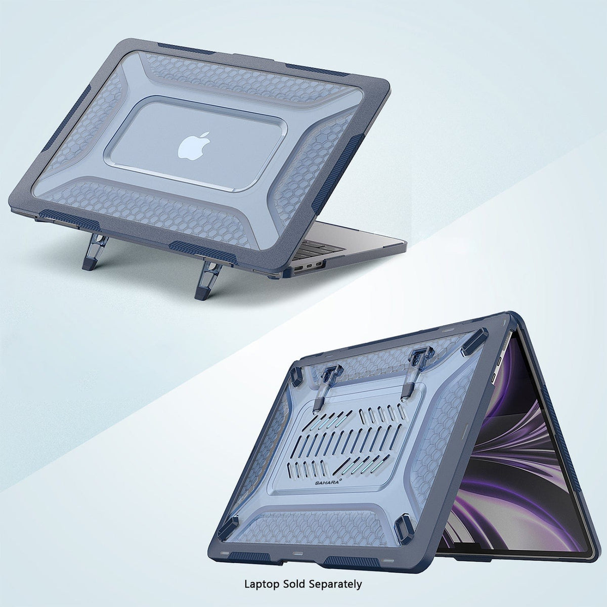 MacBook Pro 16-Inch (M1–M5, M5 Pro/M5 Max) with Adjustable Stand Case - Shock-Absorbing | Raider Ultra-Duty Series