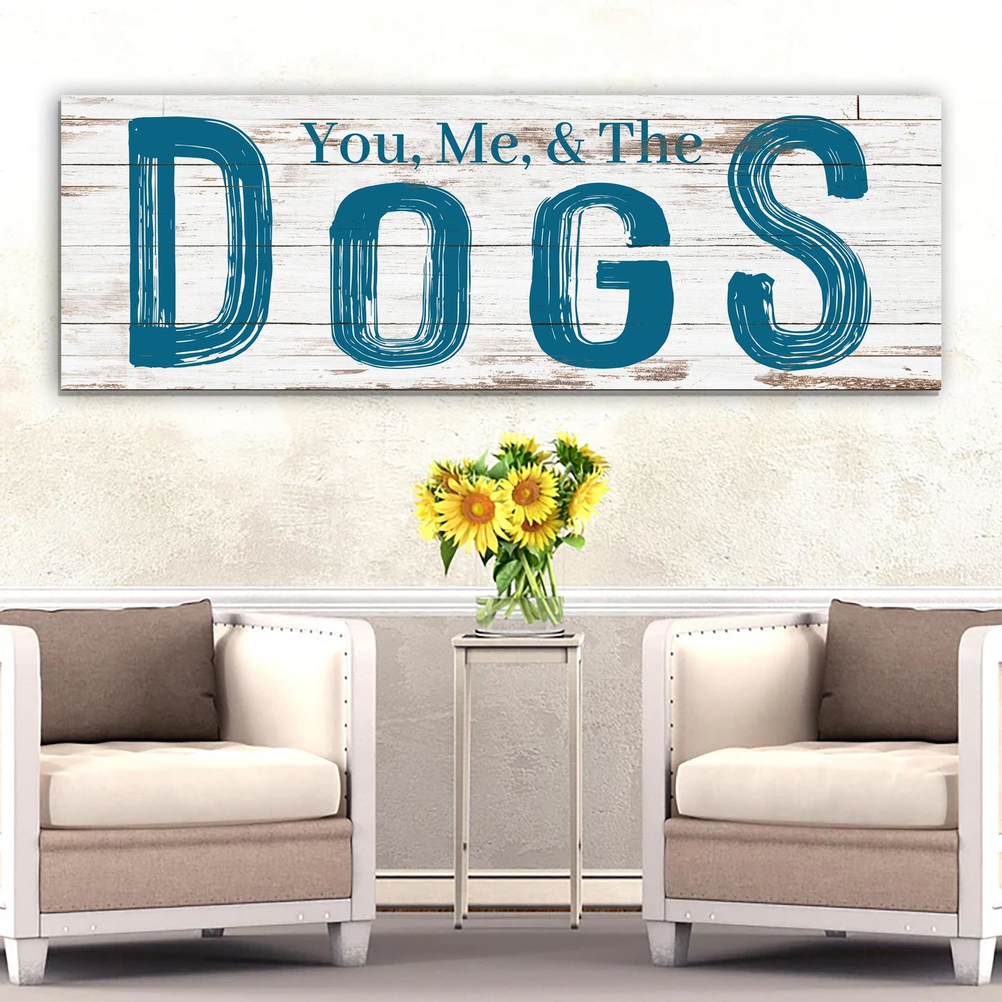 Home Is Us & The Dogs – V Wall Art