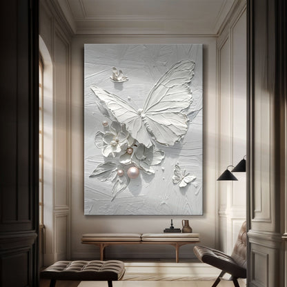 Butterfly Form Structure Wall Art