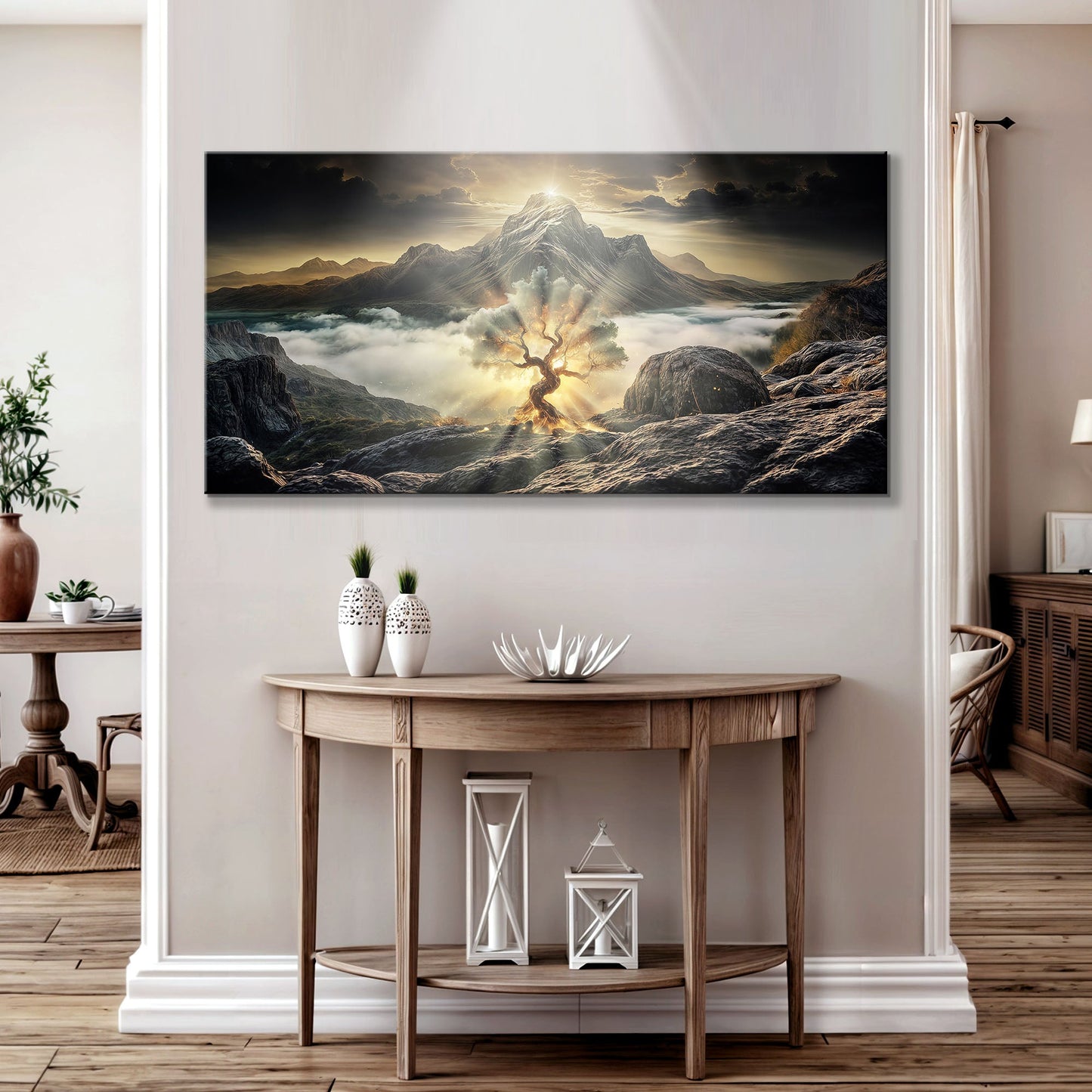 Abstract Sacred Flame II Wall Art