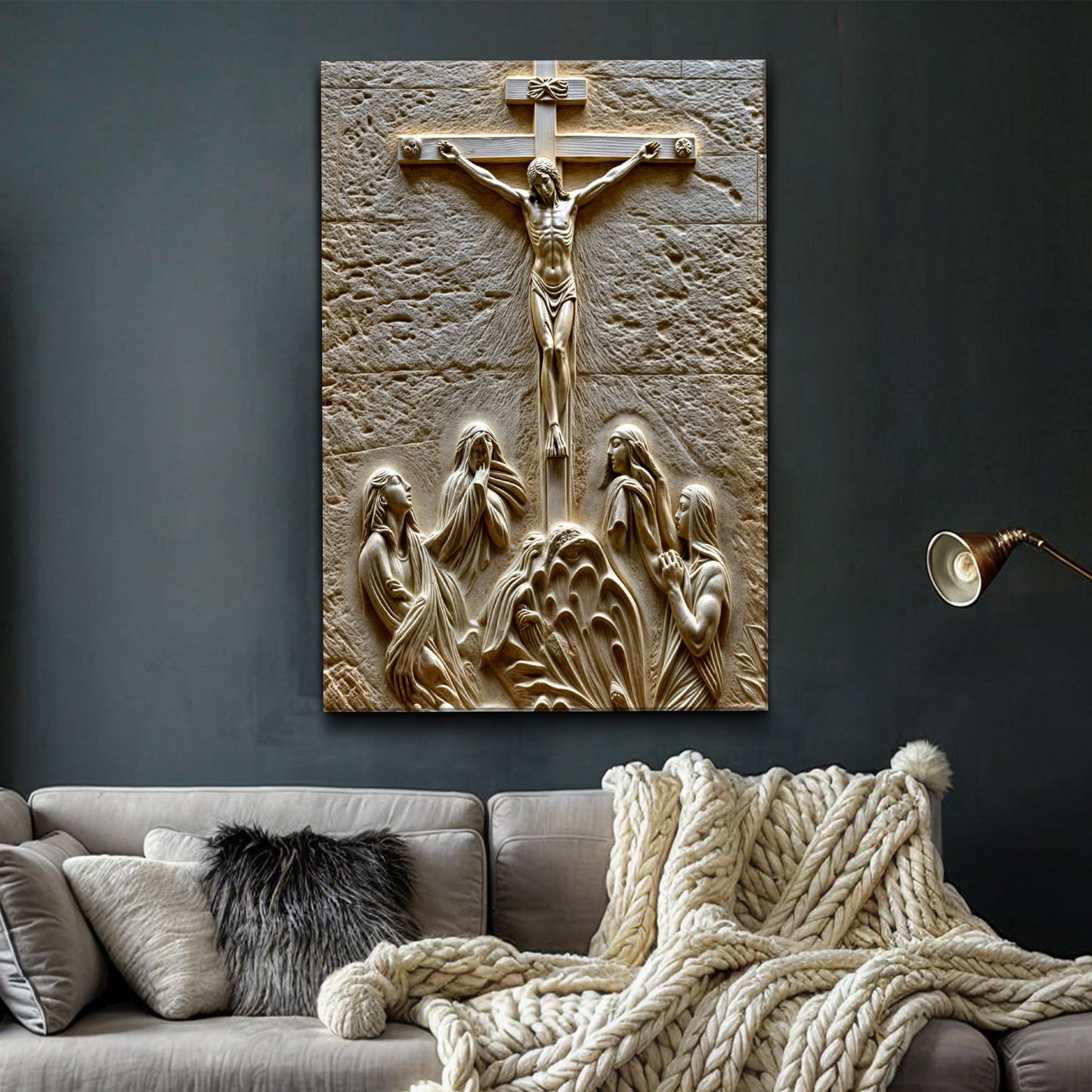 Calvary Hill Relief Wall Art