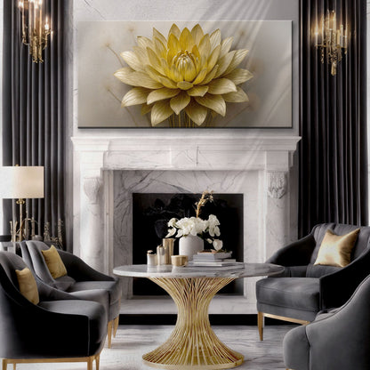 Gilded Petal Composition III Wall Art