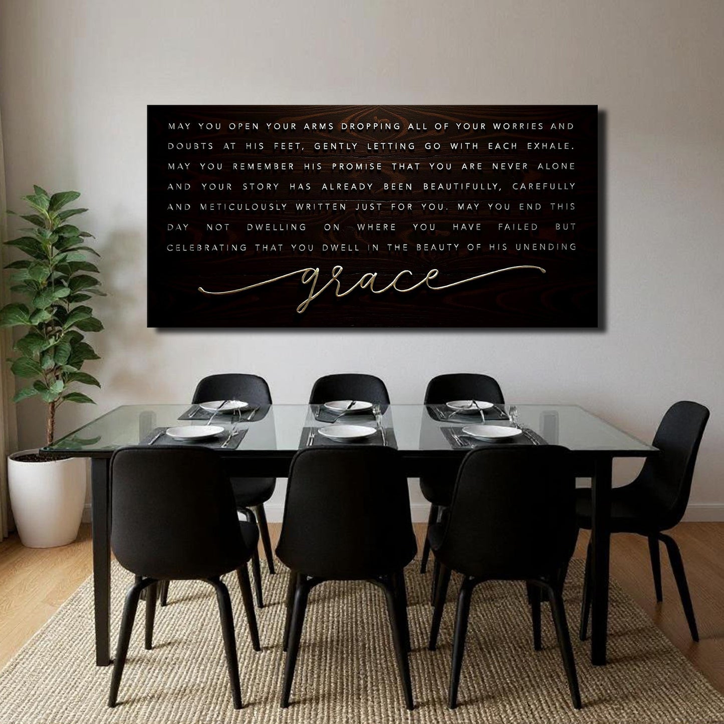 Endless Grace IV Scripture Wall Art