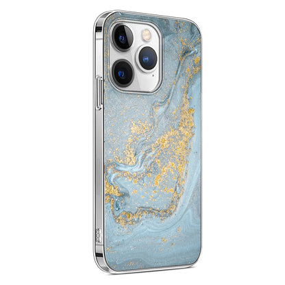 iPhone 15 Pro Max Blue Marble Case - Elegant Protection | Inspire Series