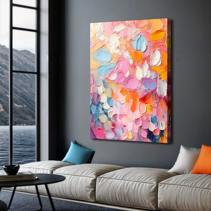 Floral Rhapsody Abstract Wall Art