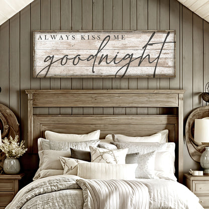 Goodnight Moments – Bedroom Sign II