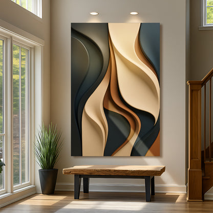 Abstract Linework Study Wall Art