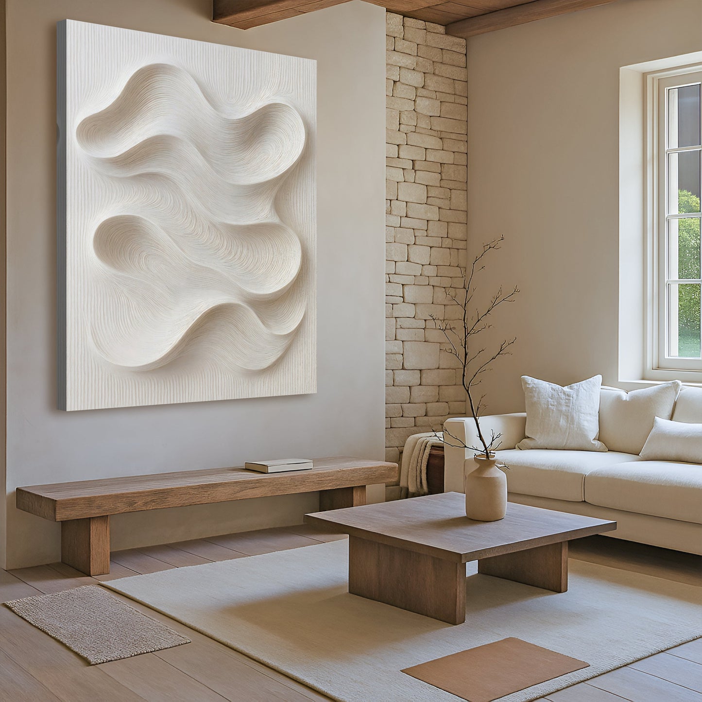 Minimalist Tide Composition Wall Art