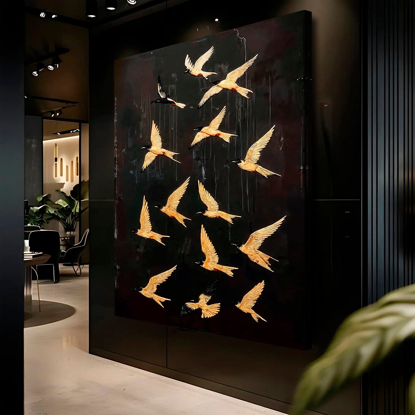 Soaring Swallow Composition Wall Art