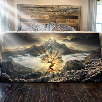 Abstract Sacred Flame II Wall Art
