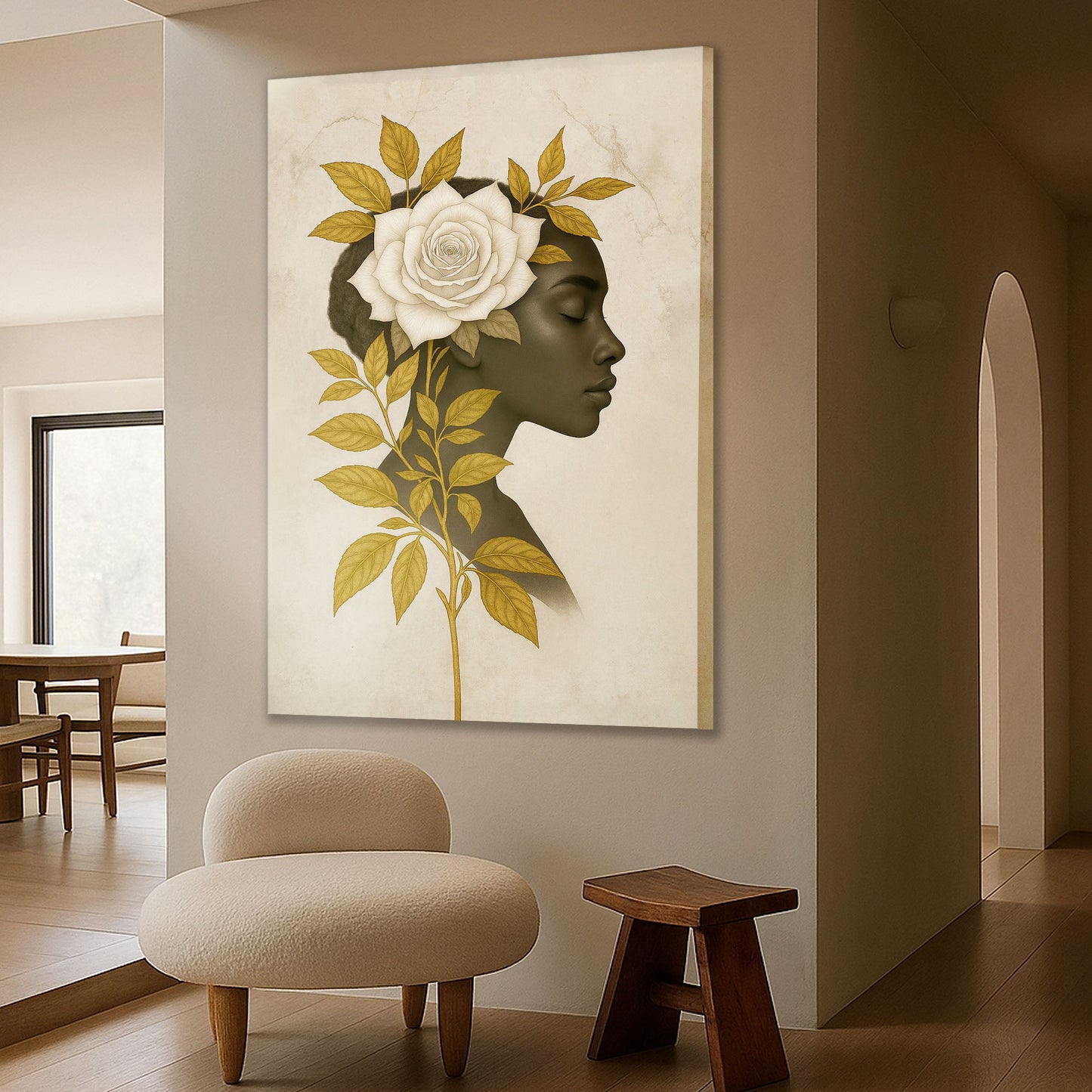 Royal Blossom Composition II Wall Art II