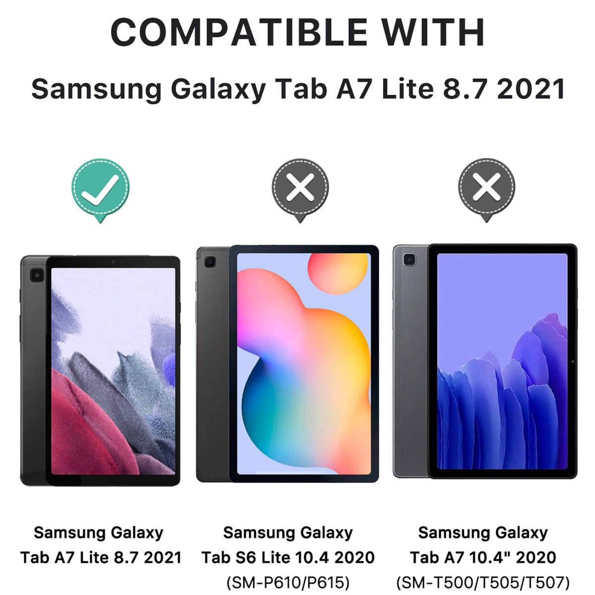 Indy Series Folio Case - Galaxy Tab A7 Lite