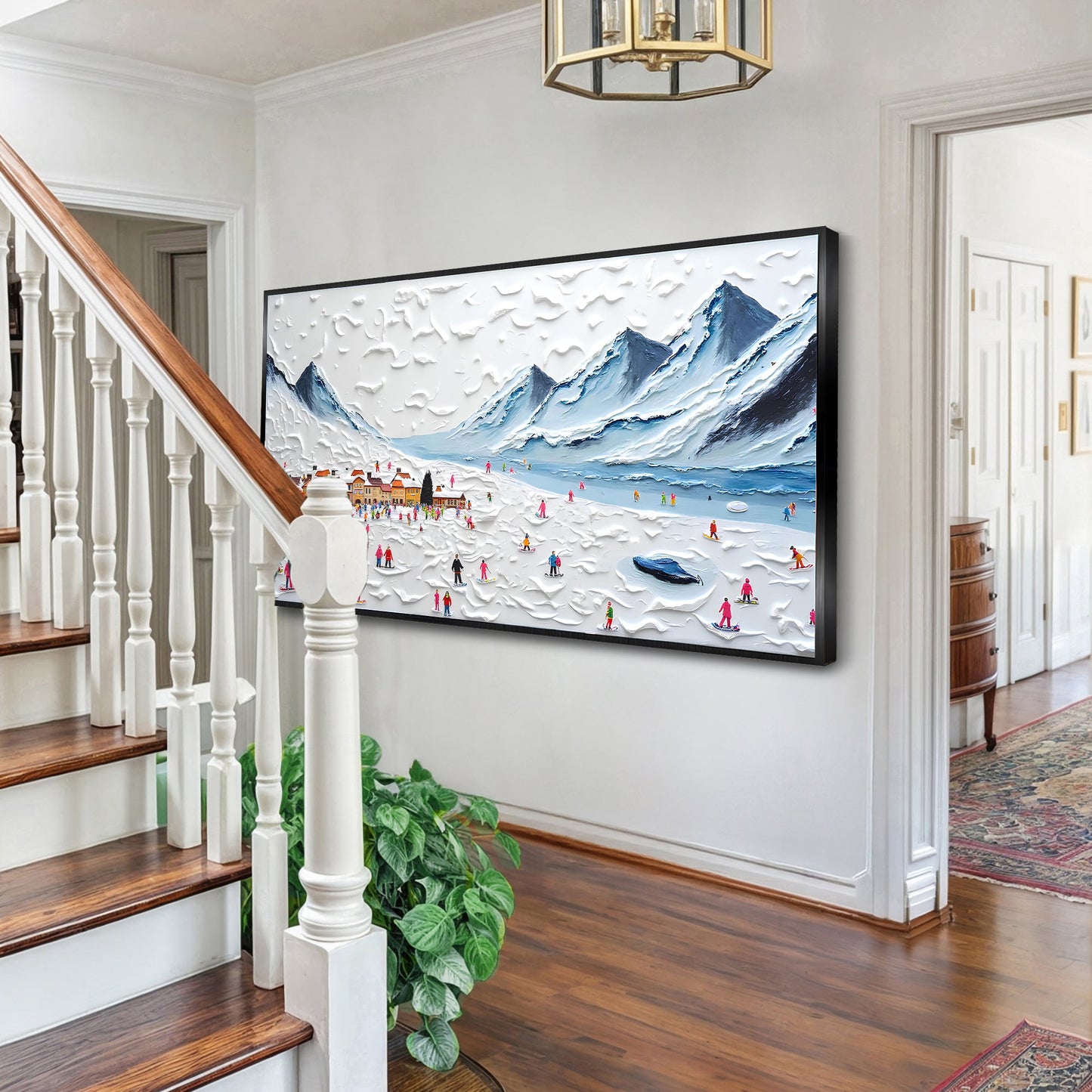 Icy Mountain Reverie II Wall Art