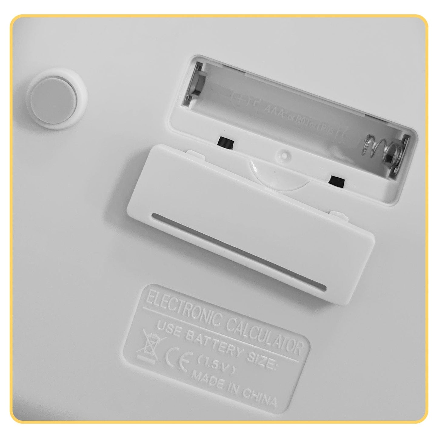 Desktop Calculator - Solar & Battery Powered, 12-Digit, Large Keys