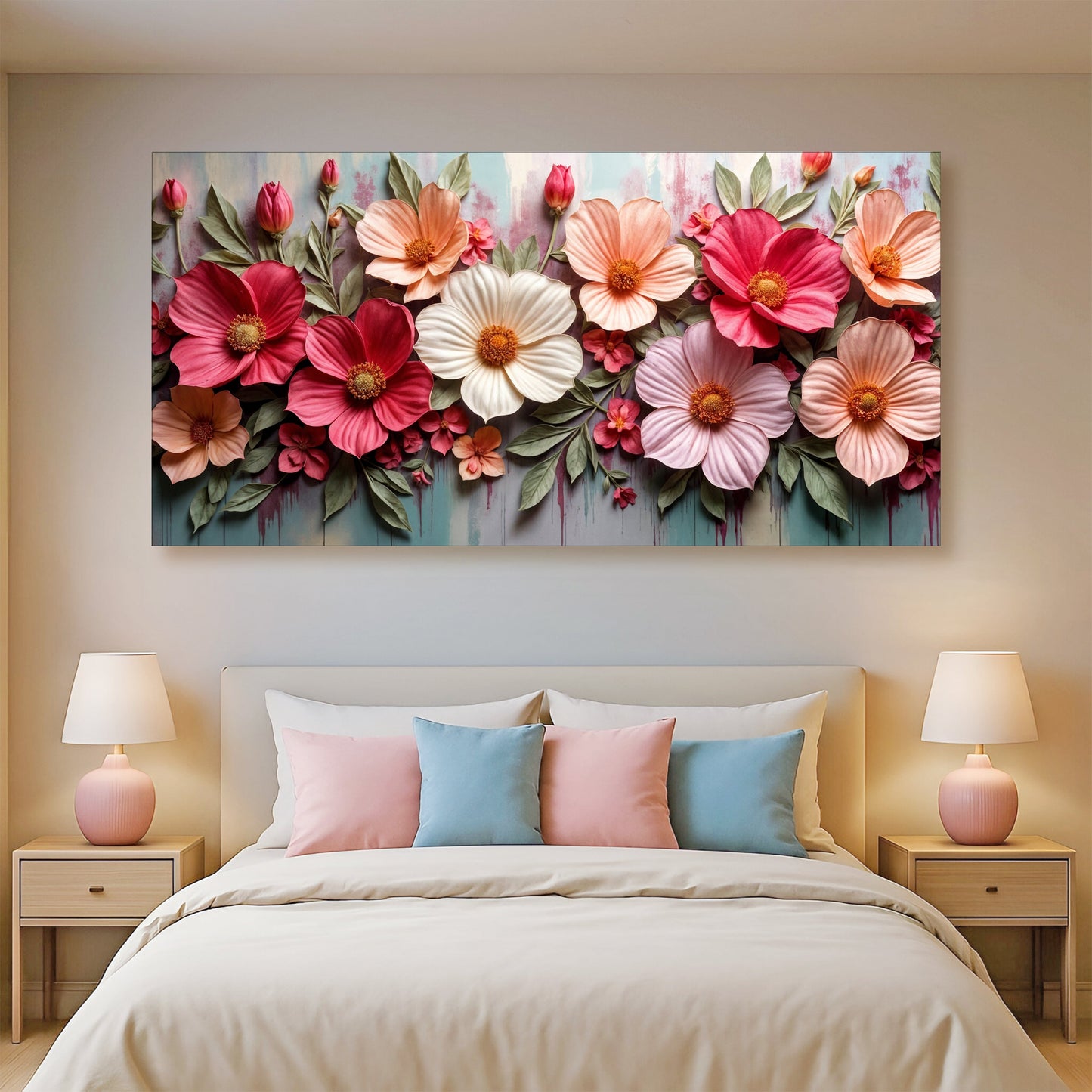 Vibrant Bloom Realistic Art II