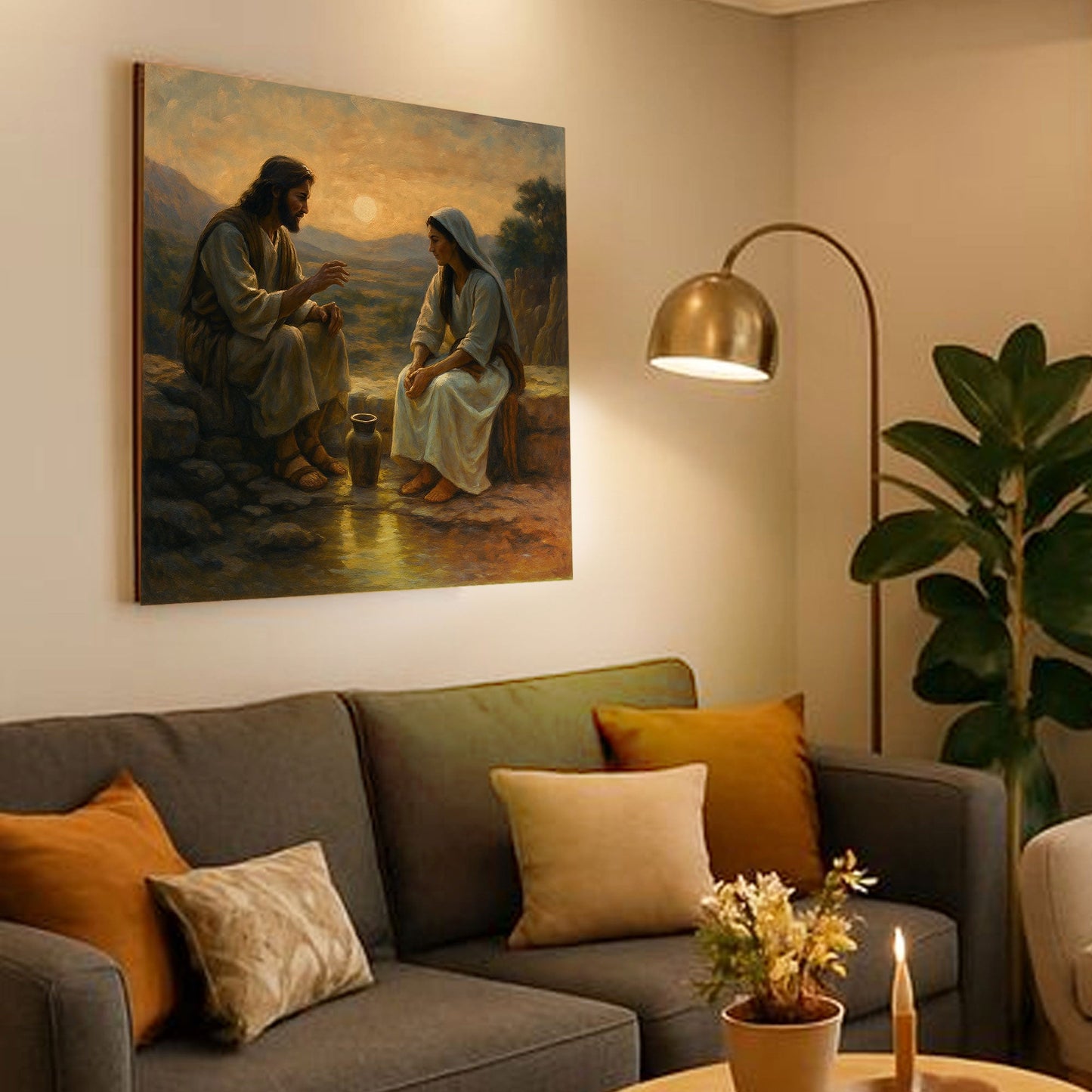 Holy Mother in Reverence III Wall Art