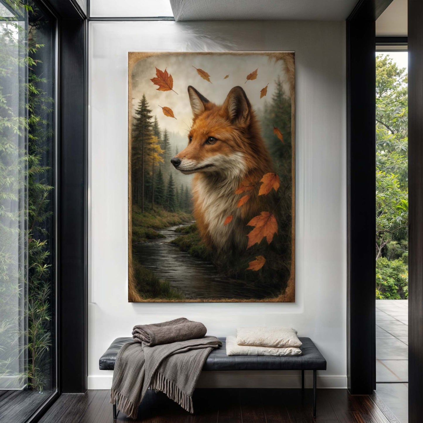 Fox of the Autumn Woods Wall Art
