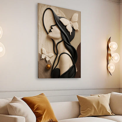 Woman of Gentle Lines Wall Art