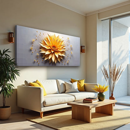Golden Seeds of Radiance Wall Art