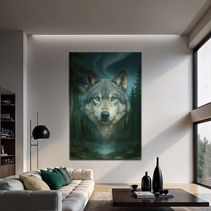Symphony of the North Wolf Art
