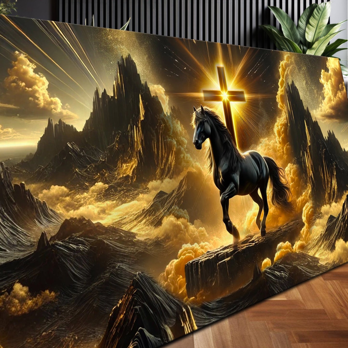 Sculpted Faith Horse Artwork
