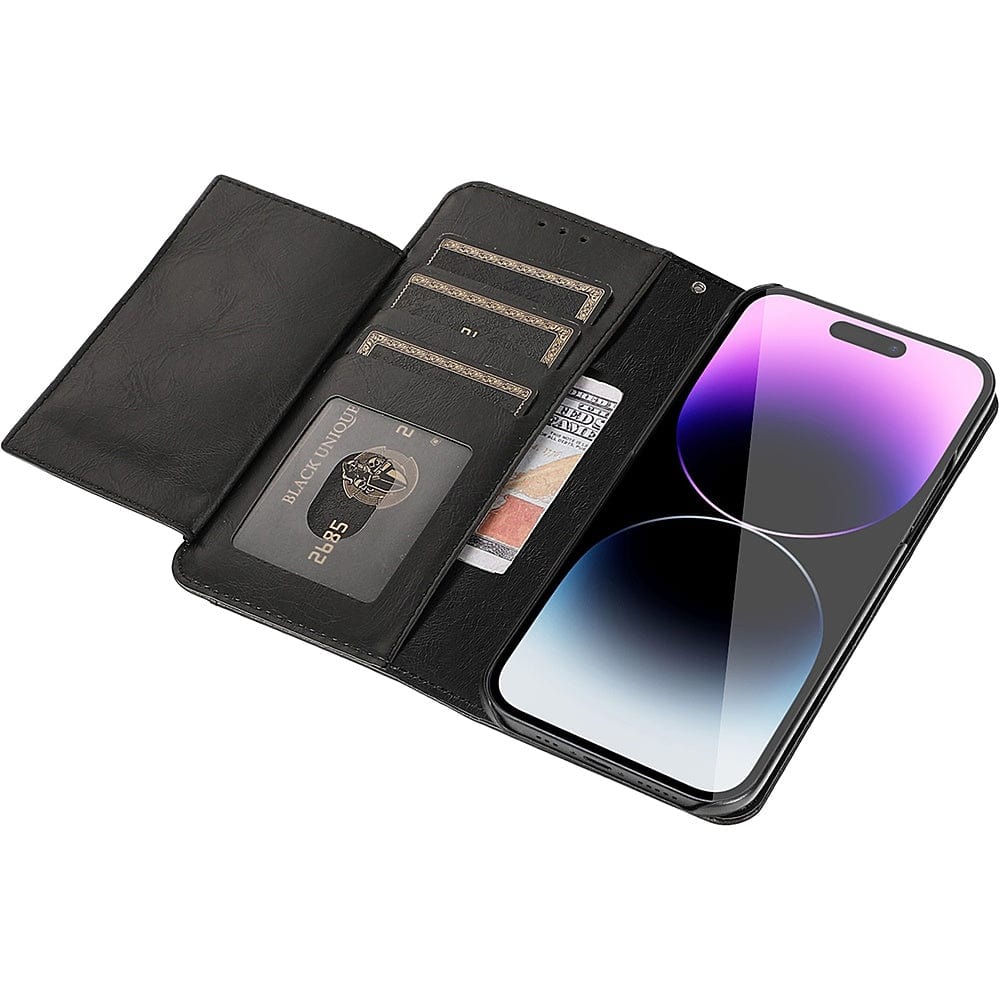 iPhone 14 Pro Max Leather Wallet Case Card Holder | Indy Series