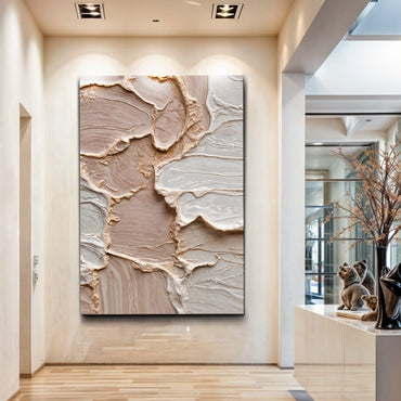 Ivory Abstraction Wall Art