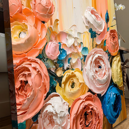 Floral Bouquet Composition Wall Art