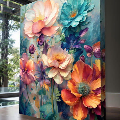 Spring Blossom Abstraction Wall Art