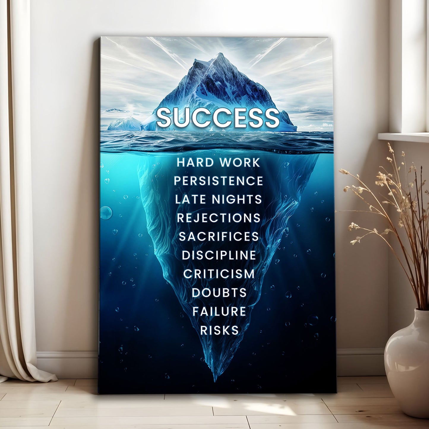 Success Affirmation Wall Sign