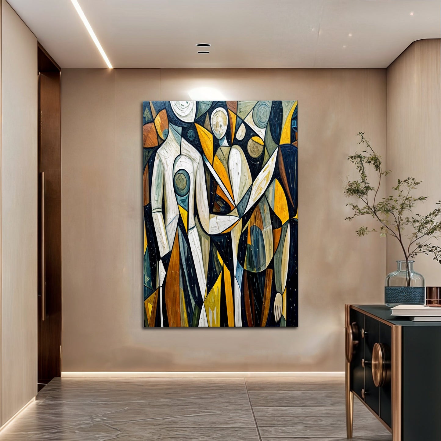 Echoes of Human Touch Wall Art