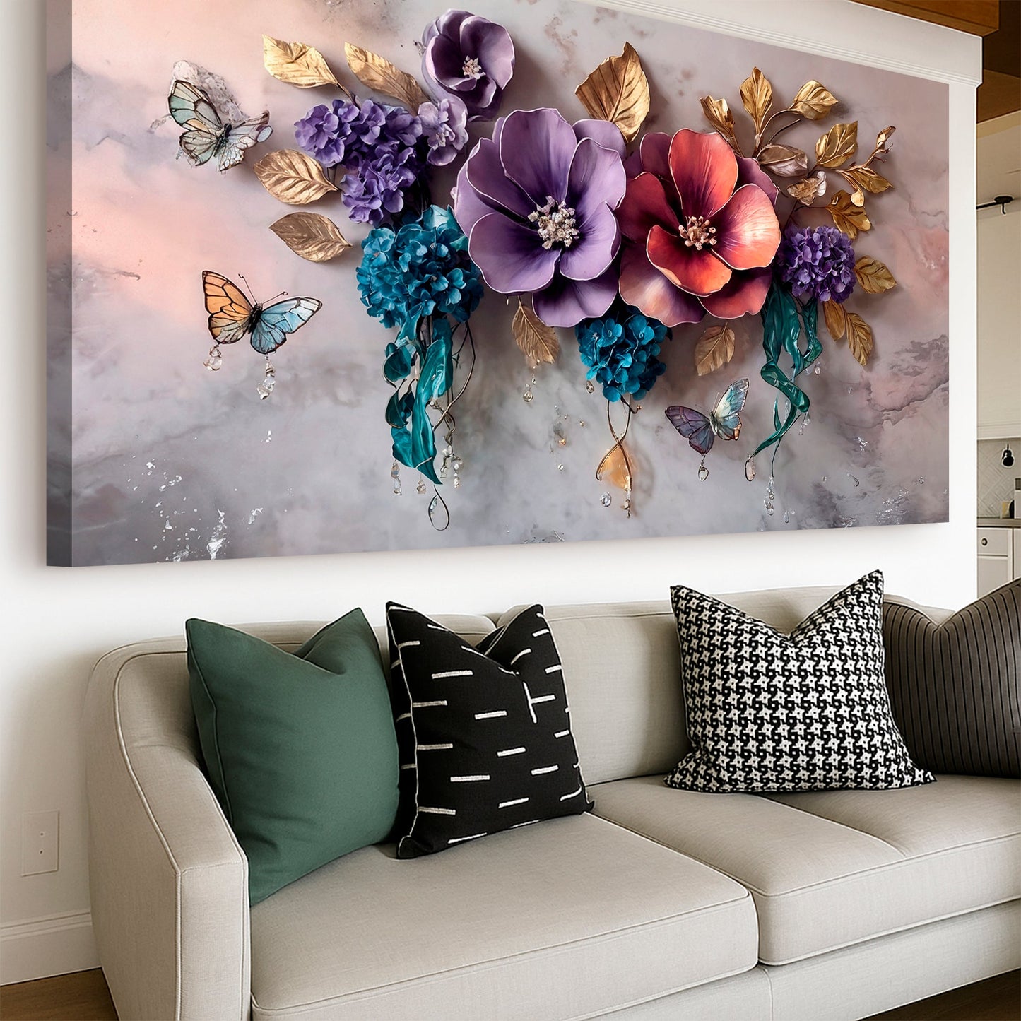Blooming Symphony Wall Art