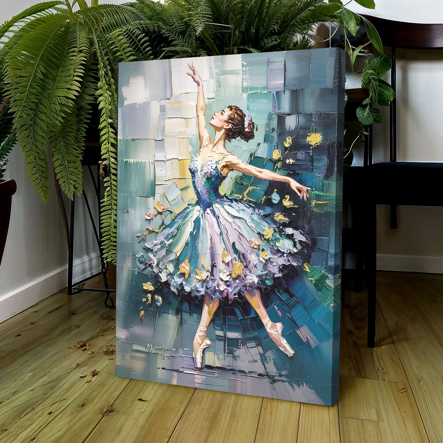 The Ballerina Motif Wall Art