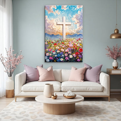Sacred Floral Devotion II Wall Art