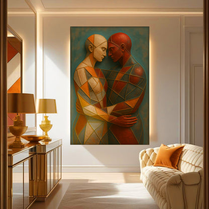Embrace of Form — Abstract Art III