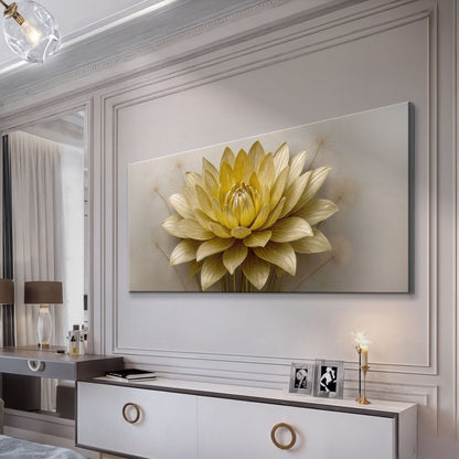 Gilded Petal Composition III Wall Art