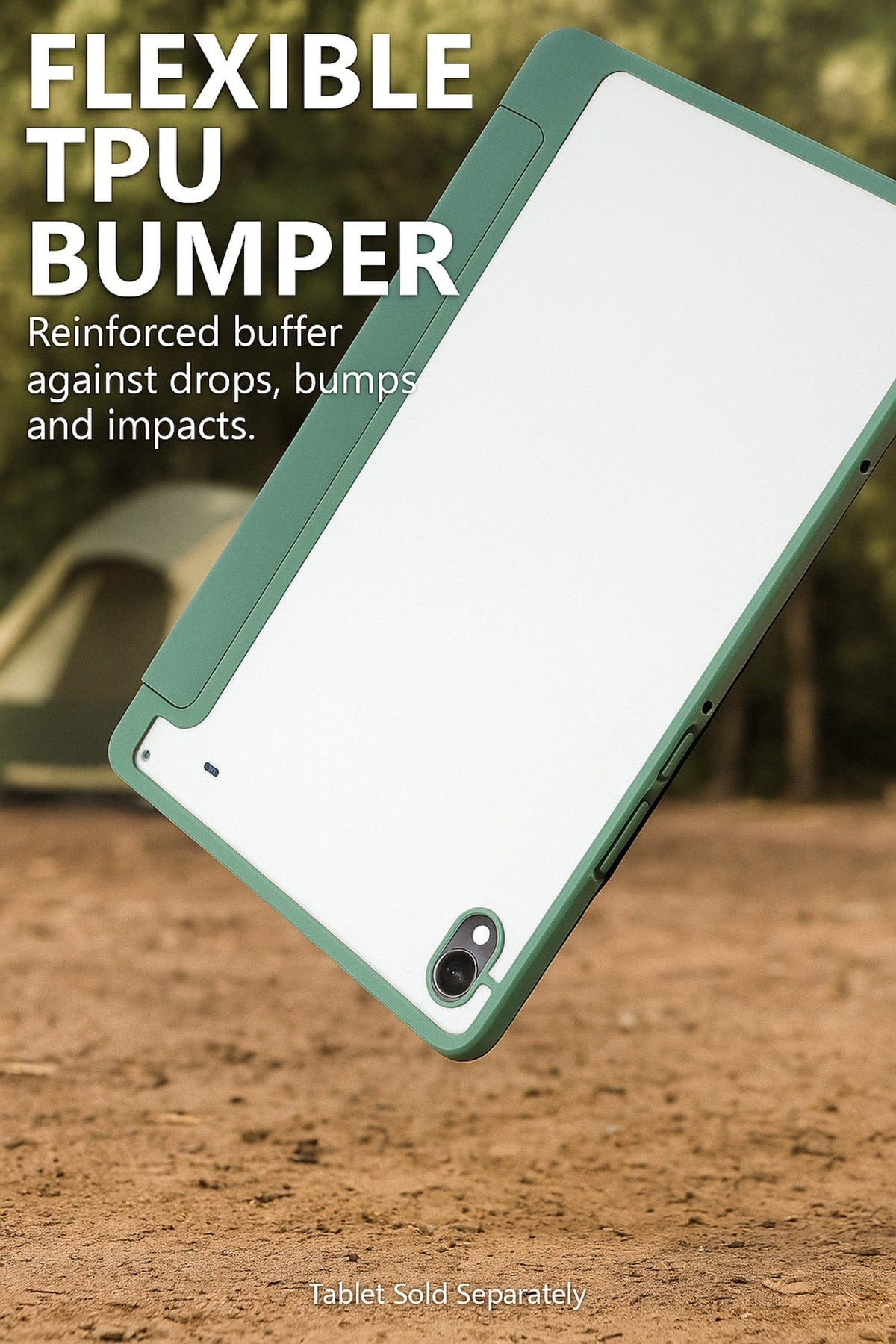 Samsung Galaxy Tab S11 Case - Slim Folio with Transparent Back | Venture Series
