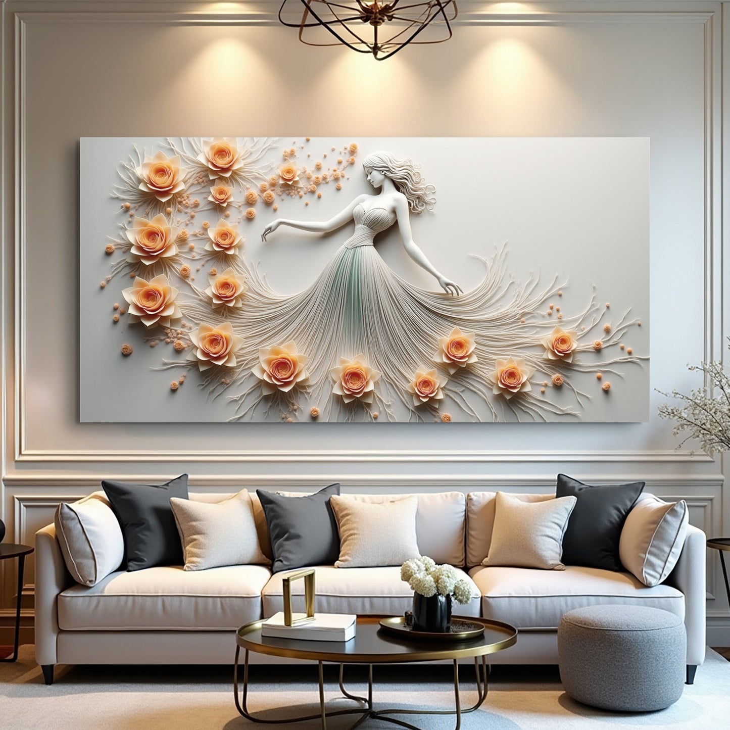 Where Her Body Becomes Rhythm Wall Art