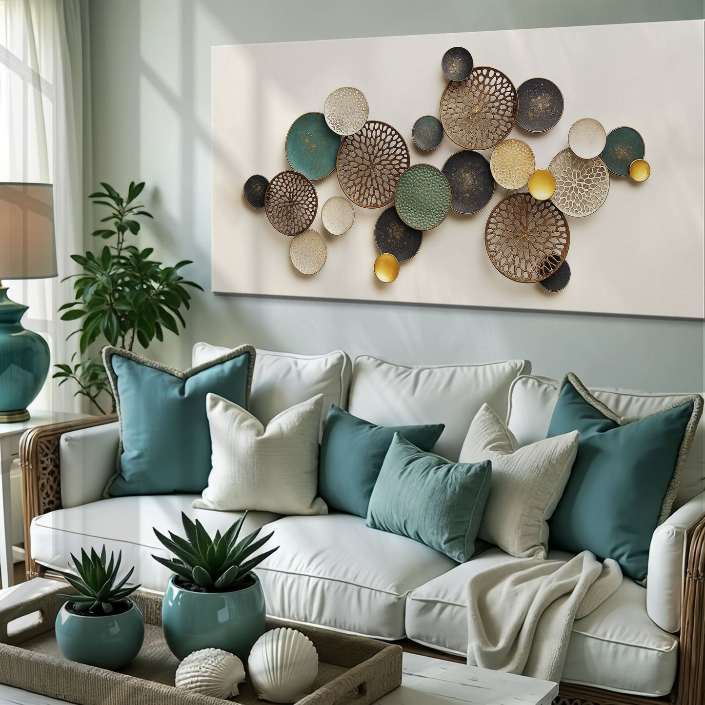 Botanical Lotus Abstract II Wall Art