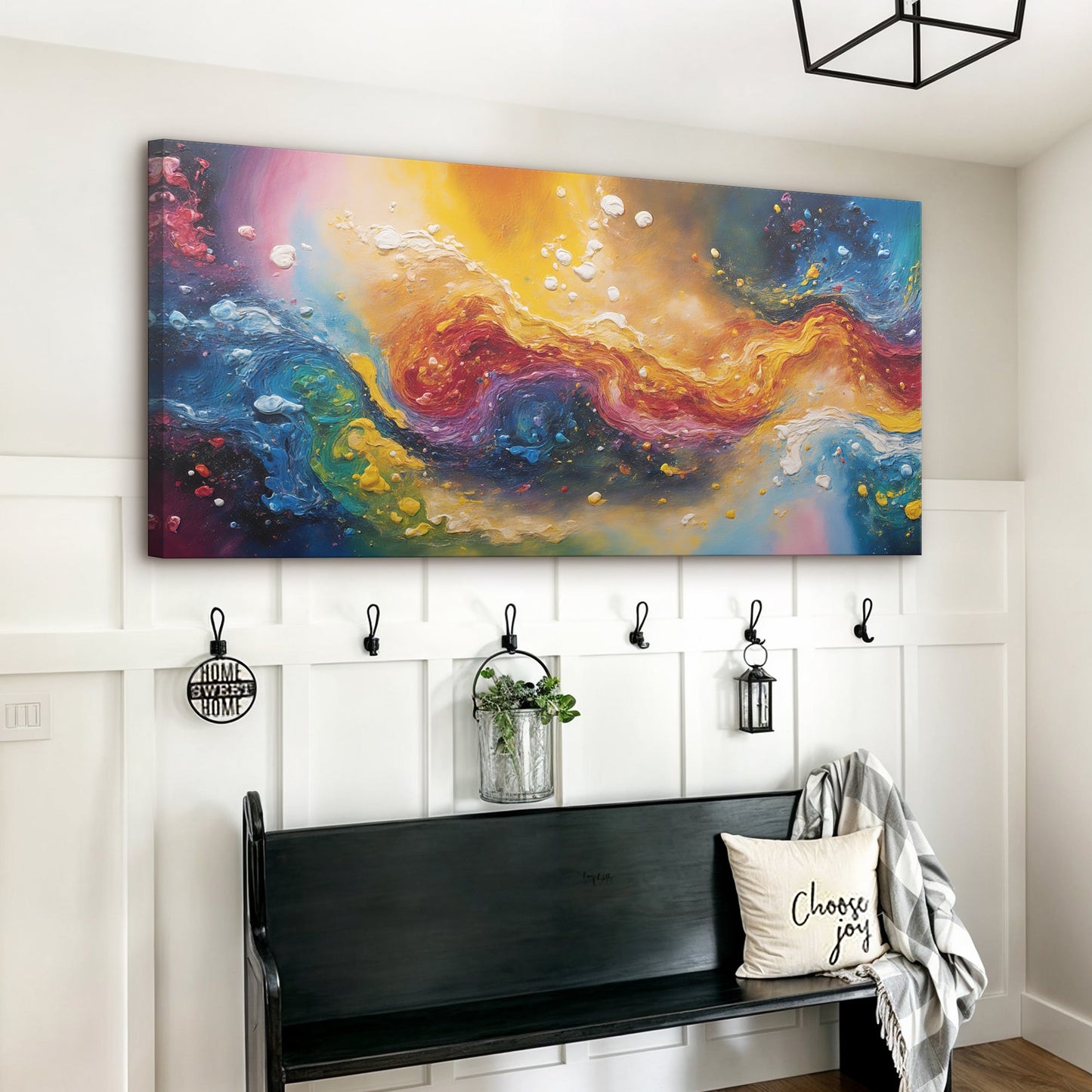 Chromatic Fusion Nova Wall Art