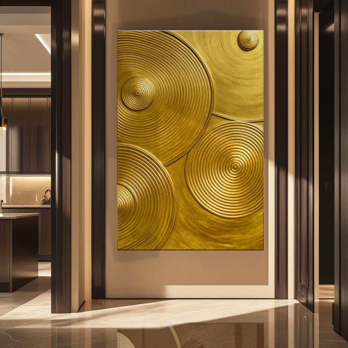 Golden Overture Wall Art