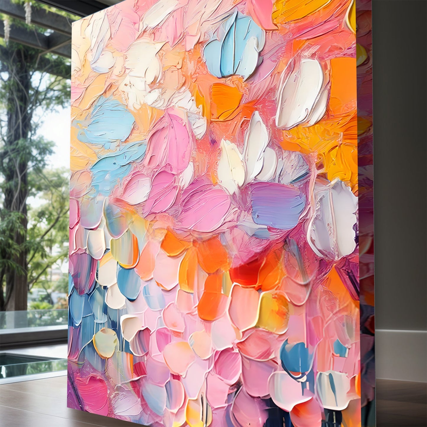 Floral Rhapsody Abstract Wall Art