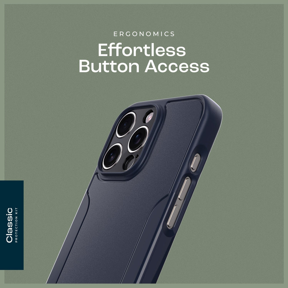 iPhone 16 Pro Rugged Case & Screen Protector Kit - MagSafe | Classic Series