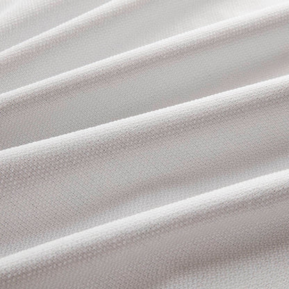 2-PK 52x84" Sound Blocking Total Blackout Curtain Panel Pair White