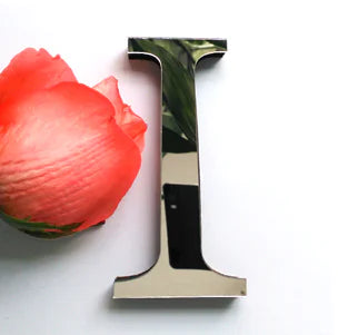 3D Acrylic Mirror Letter Wall Stickers for Decor