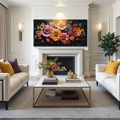 Vivid Bloom Composition Wall Art