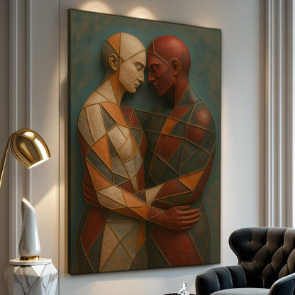 Embrace of Form — Abstract Art III